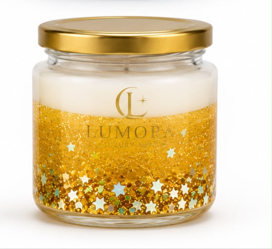 Lumora Celestial Glow Soy Wax Candle