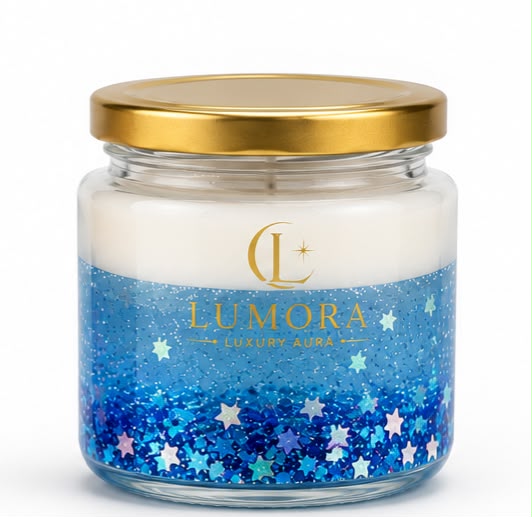 Lumora Celestial Glow Soy Wax Candle