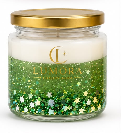 Lumora Celestial Glow Soy Wax Candle