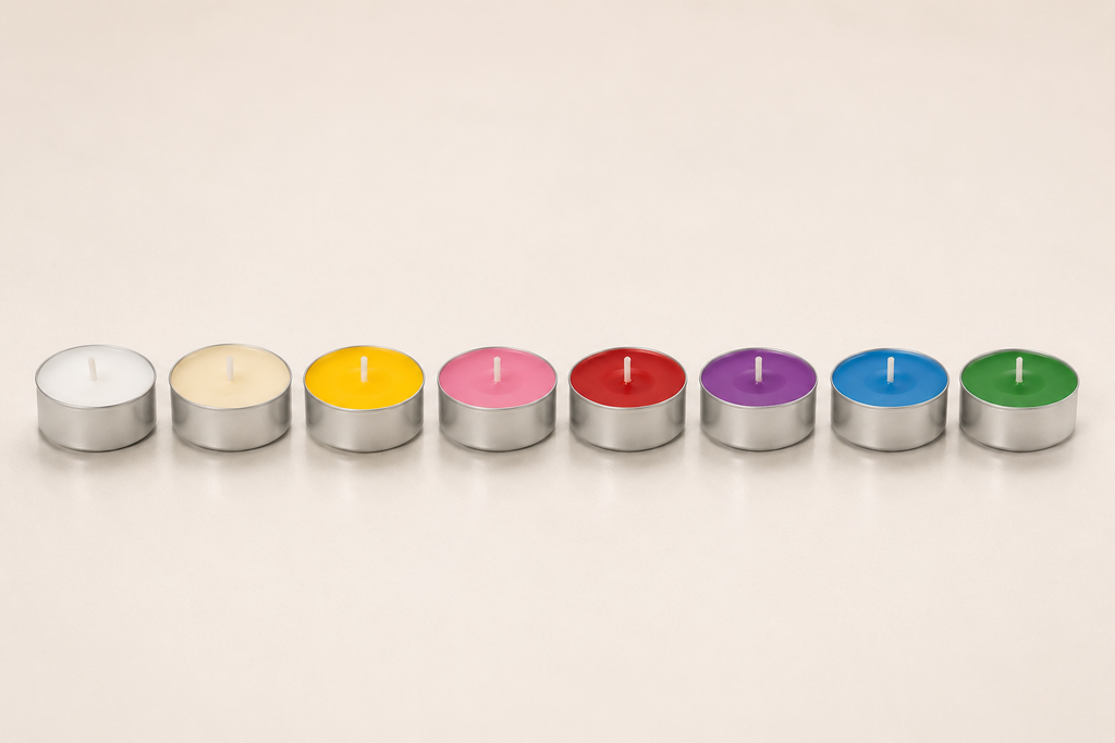 Lumora Unscented Tea Light Candles – Pack of 10