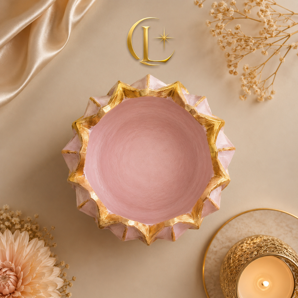 Lotus Bloom Vessel | Handcrafted Decorative Jar & Planter