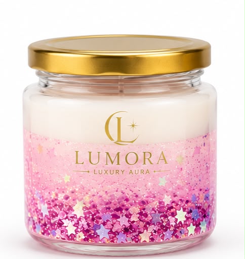 Lumora Celestial Glow Soy Wax Candle