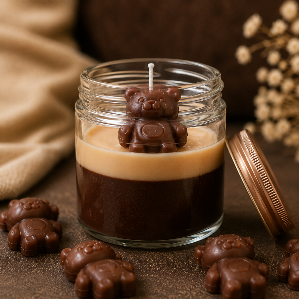 Lumora Teddy Jar Candle