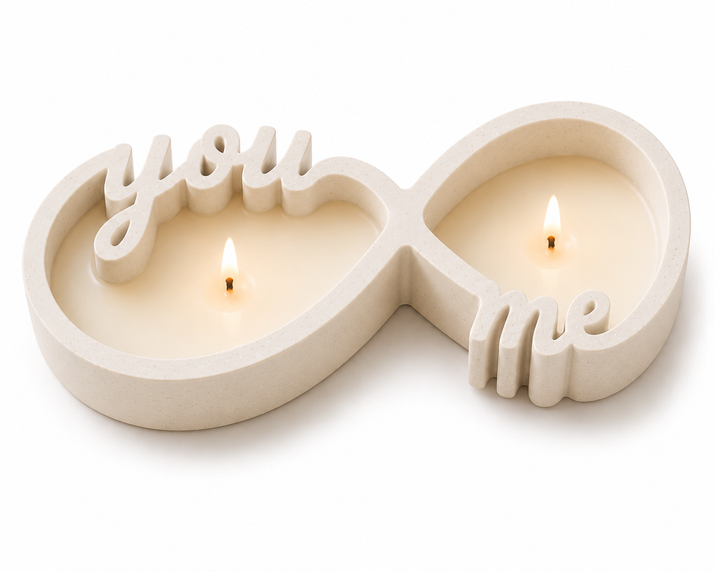 You & Me Dual Trinket Tray